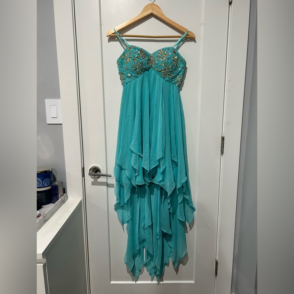 David Bridal's Baby Blue Prom Dress